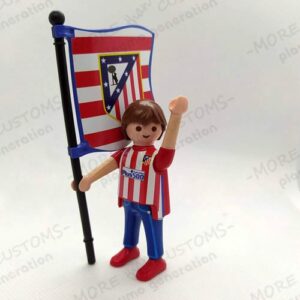 aficionado futbol atletico de madrid custom palymobil playmo generation 5
