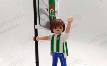 Aficionado Fútbol Bétis Custom Playmobil