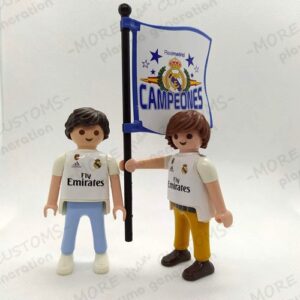 aficionado futbol real madrid custom palymobil playmo generation 1
