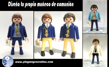 Comunión | Niño Traje | Custom Playmobil