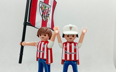 Aficionado Fútbol Athletic de Bilbao | Playmobil Personalizado