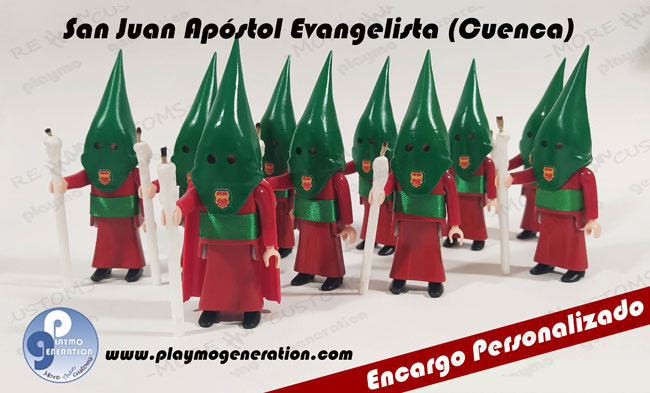 playmobil personalzado nazareno san juan evangelista cuenca custom playmo generation 5